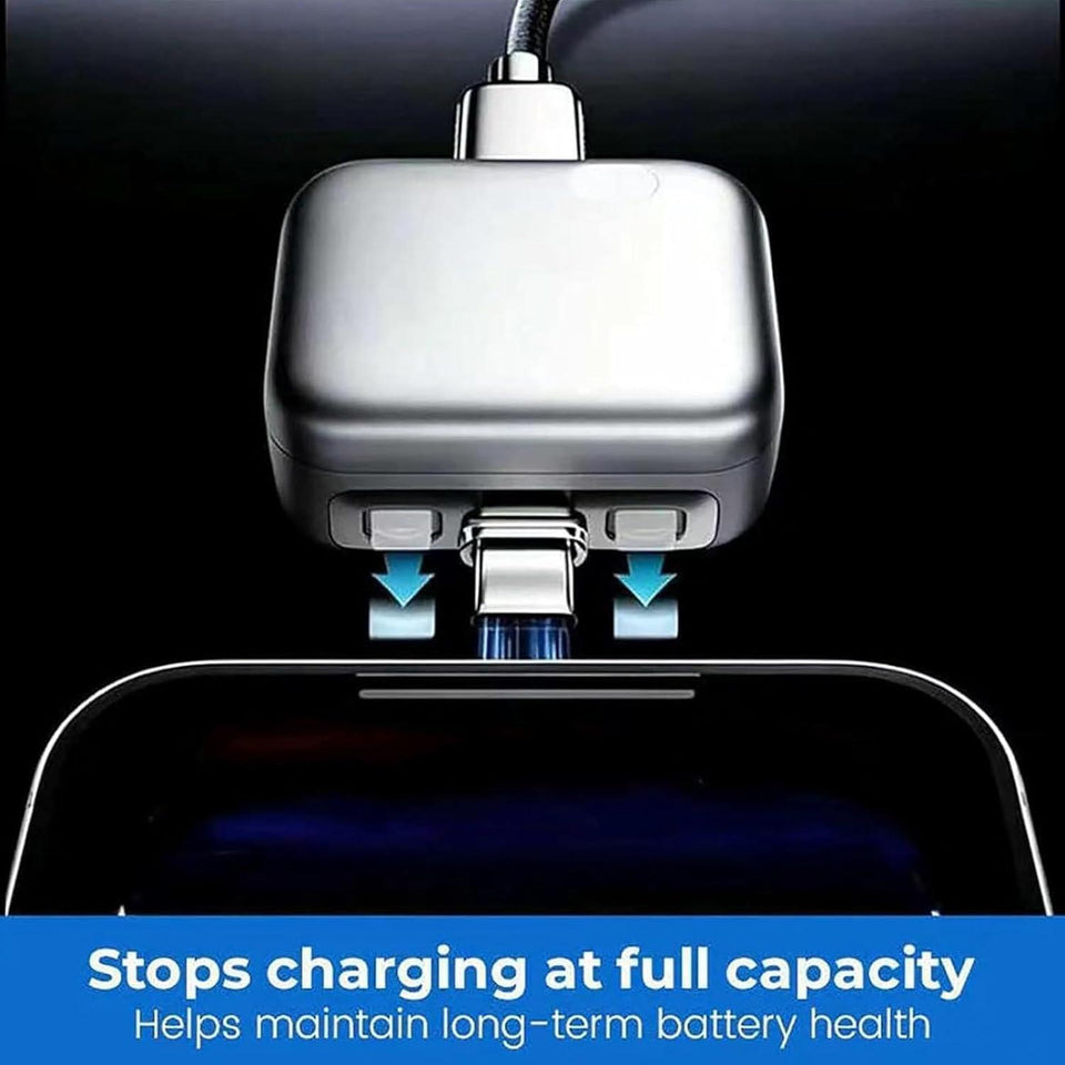 Type C Smart Auto Stop Charging Adapter