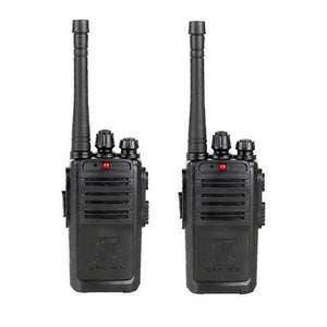 New Portable Black Walkie Talkie Pair With Batteries – Battery Operated